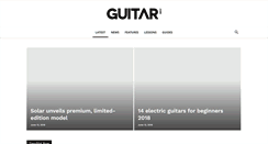 Desktop Screenshot of guitar.com