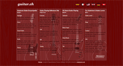 Desktop Screenshot of guitar.ch